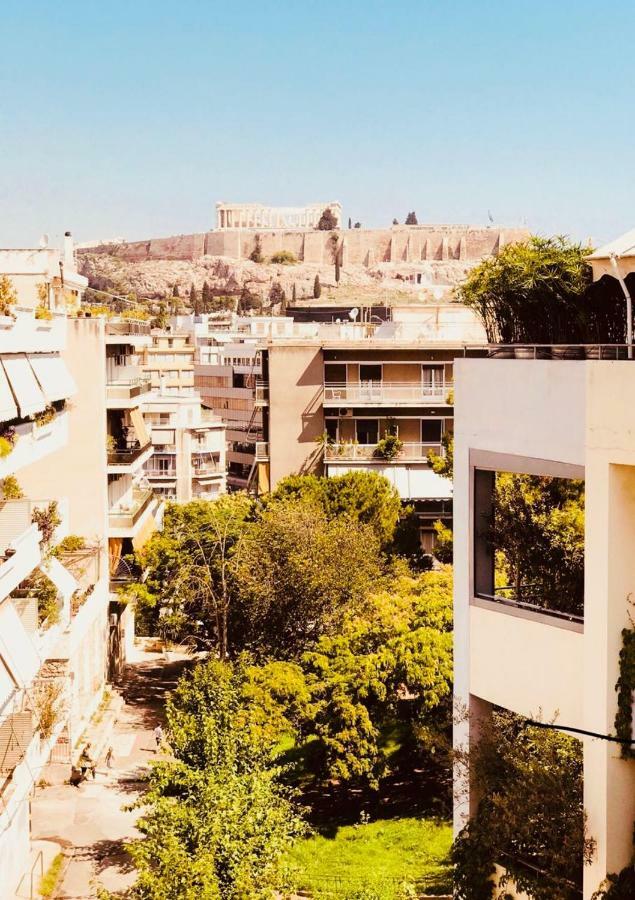 Appartamento Acropolis Happy View Atene Esterno foto